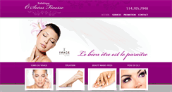 Desktop Screenshot of osoinsfinesse.com